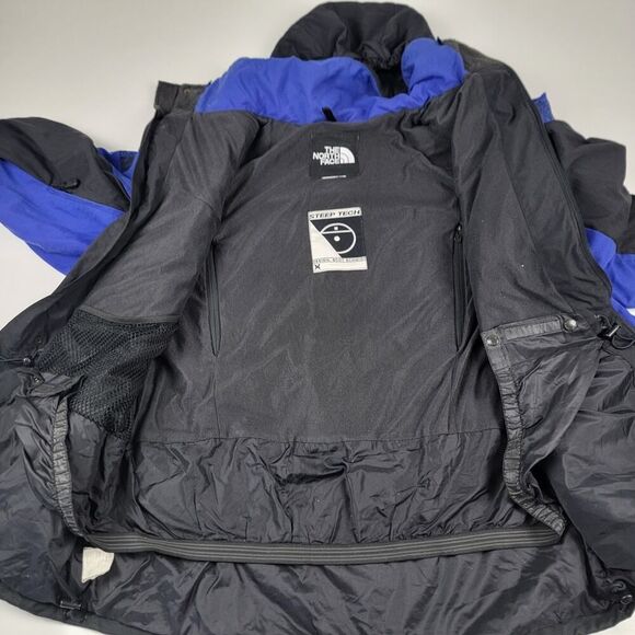 The North Face Steep Tech Scot Schmidt Blue Full Zip Snowboard Jacket Mens 2XL - Picture 12 of 14